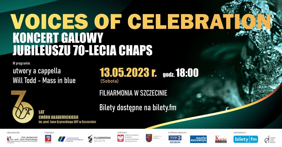 Voices of celebration - Koncert galowy jubileuszu 70-lecia CHAPS
