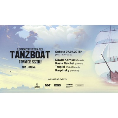 Elektroniczny Szczecin pres. TanzBoat - otwarcie sezonu