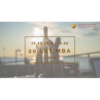 20 lat MBA - Rejs Absolwentów MBA