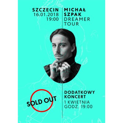 Michał Szpak z zespołem - Dreamer Tour