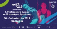 8th European Artistic Gymnastics Championships - 3-day ticket
