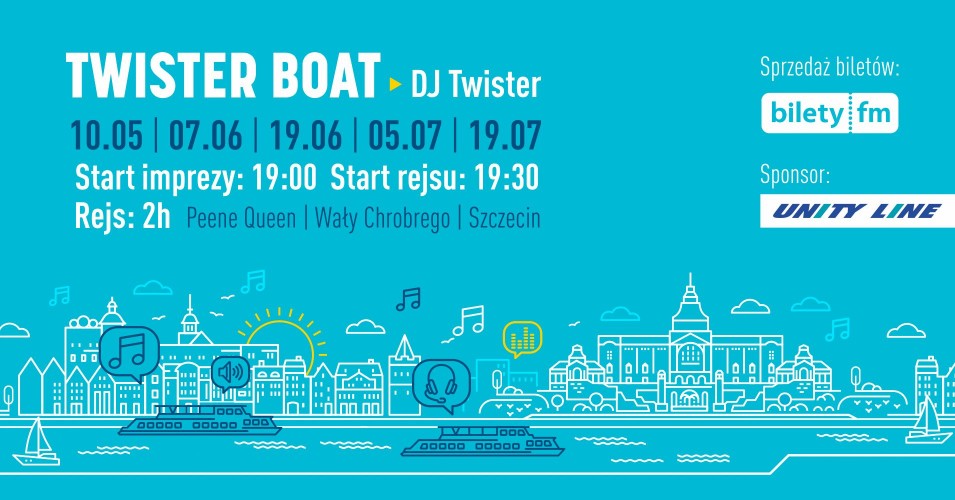 Twister boat party