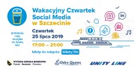 Wakacyjny Czwartek Social Media w Szczecinie na statku Odra Queen