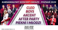 Karnawałowy Koncert Gwiazd: Zenon Martyniuk, Boys, Piękni i Młodzi, After Party
