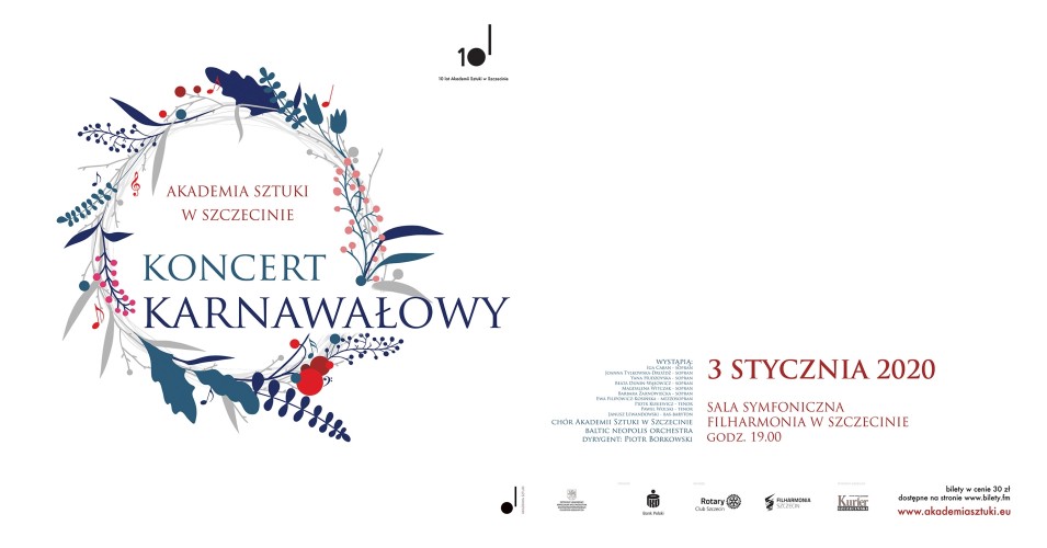 Koncert Karnawałowy Akademii Sztuki w Szczecinie
