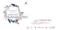 Koncert Karnawałowy Akademii Sztuki w Szczecinie
