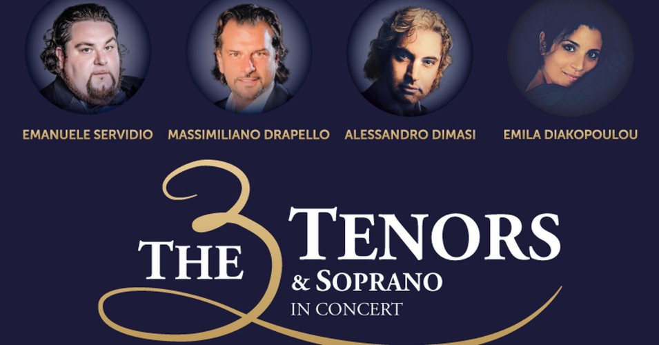 The 3 Tenors & Soprano - Wieczór z włoskim akcentem