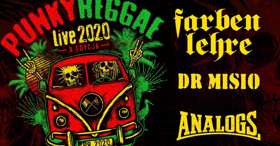Punky Reggae live 2020: Farben Lehre + Dr Misio + The Analogs + Ereles