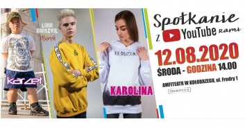 Spotkanie z Youtuberami (Kruszwil, Natalia, Karzeł)