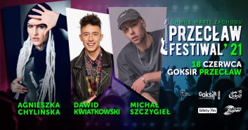 Przecław Festiwal 2021 - Agnieszka Chylińska, Dawid Kwiatkowski, Michał Szczygieł