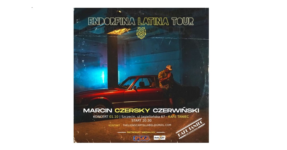 Endorfina Latina Tour 2021 - Marcin Czersky Czerwiński