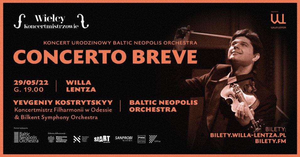 Concerto Breve: Yevgeniy Kostrytskyy i Baltic Neopolis Orchestra